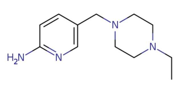 5-((4-etylopiperazina-1-ylo) metylo) pirydyna-2-amina (CAS: NO: 1180132-17-5)